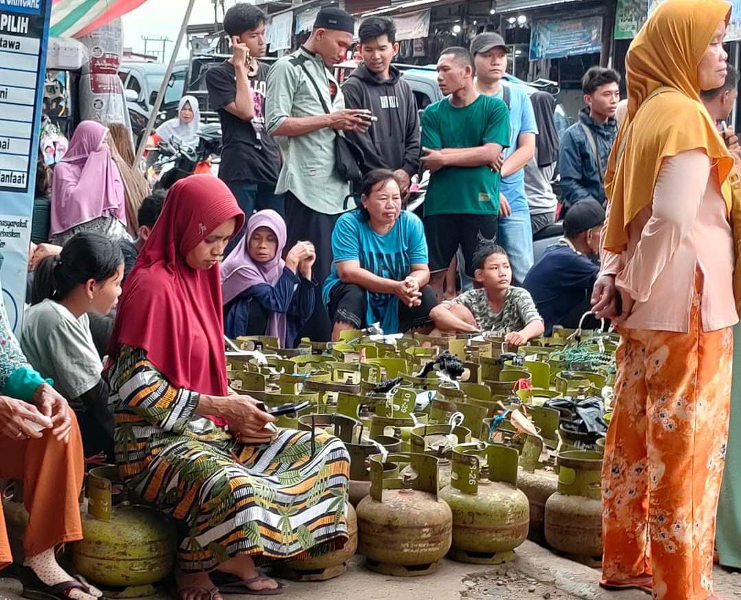 Ngeri! Harga Gas Melon di Bengkulu Utara Tembus Rp50 Ribu Per Tabung