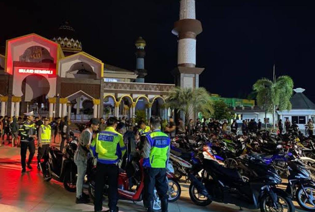 Diduga Terlibat Aksi Balap Liar, 129 Kendaraan Disita Polresta Bengkulu 