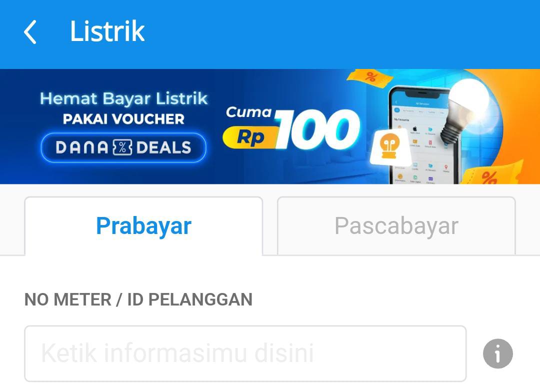 Hanya Beberapa Detik, Begini Cara Membeli Token Listrik Lewat Aplikasi DANA