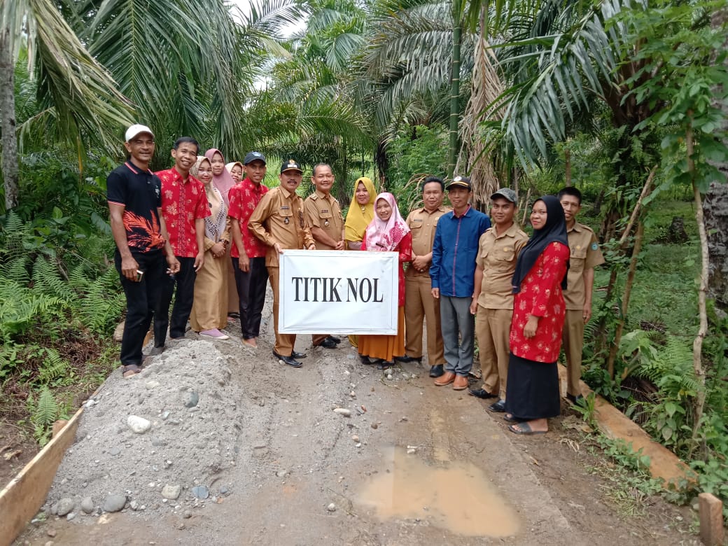 Talang Berantai Realisasikan Pembangunan Fisik Bersumber dari Dana Relokasi BLT DD