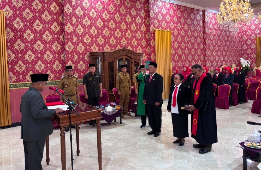 Pemkab Bengkulu Utara Lantik 25 Kepala Sekolah, Ini Daftarnya... 