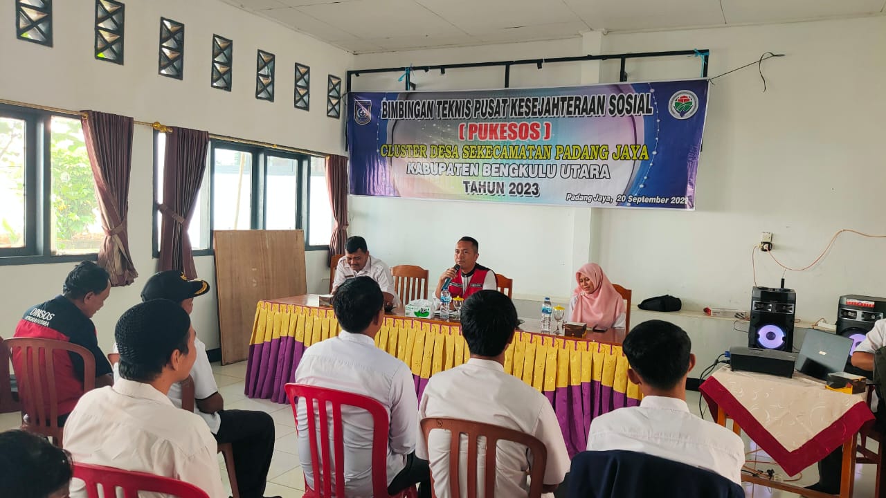 Tingkatkan Layanan, Operator Desa se-Kecamatan Padang Jaya Ikuti Bimtek Kluster Poskesos
