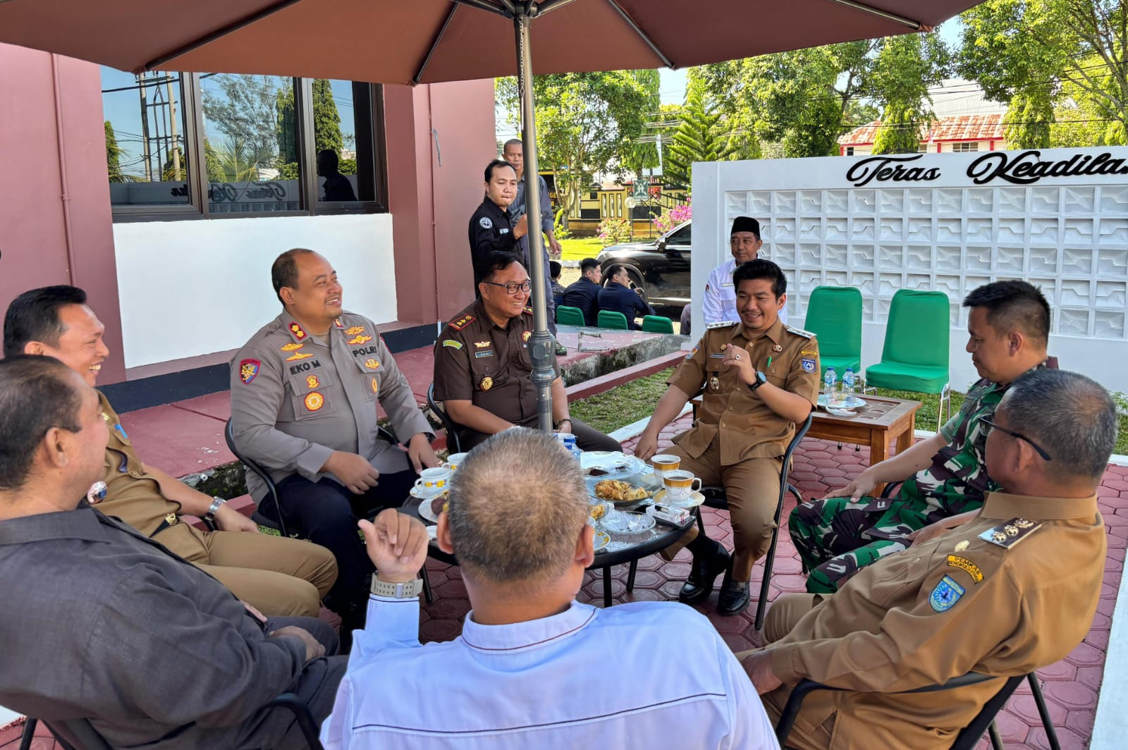 Coffe Morning Ala Forkopimda, Sambil Ngopi Bahas Isu Terkini di Kabupaten Bengkulu Utara
