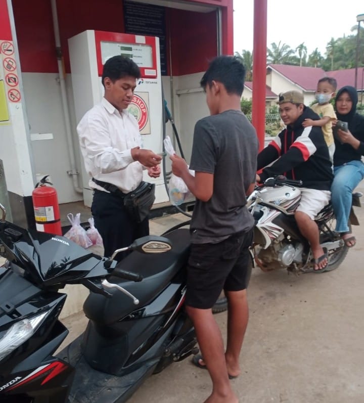 Pengusaha Pertashop di Daerah Serentak Bagikan Takjil, Steven: Sebagai Wujud Syukur