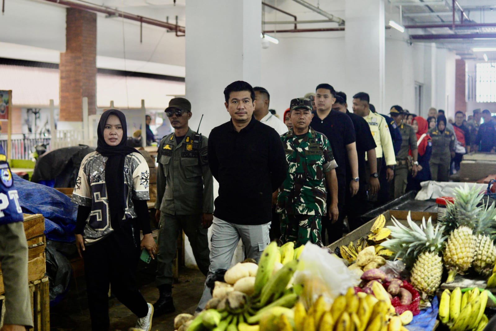 Bupati Bengkulu Utara Tinjau Pasar Purwodadi, Pastikan Harga Bahan Pokok Stabil