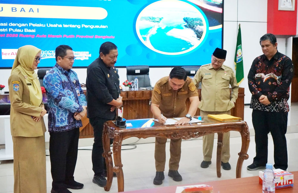 Pelaku Usaha Diminta Berperan Dalam Optimalisasi Kawasan Industri di Pulau Baai