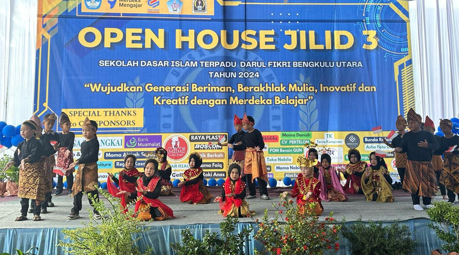 Ciptakan Generasi Beriman dan Berakhlak Mulia, SD IT Darul Fikri Gelar Open House Jilid 3