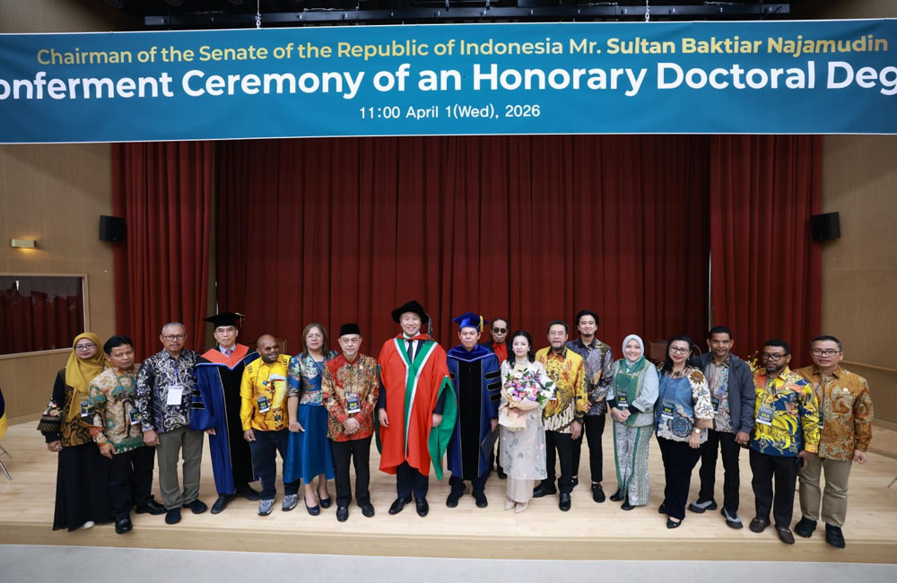 Berkat Kontribusi Ini, Sultan Dianugerahi Dr. Hc dari KMOU
