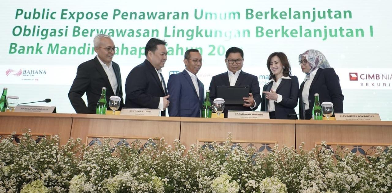 Komitmen Bangun Bisnis Berkelanjutan, Bank Mandiri Incar Rp5 Triliun dari Penerbitan Green Bond