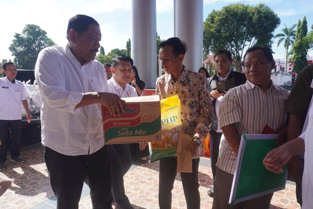 Baznas Bengkulu Utara Kembali Bantu Rp5 Juta untuk Korban Kebakaran di Desa Sawang Lebar