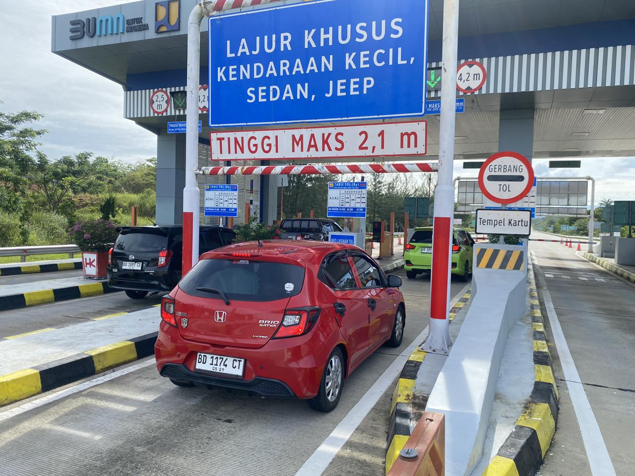 Libur Panjang, VLL TOL Bengtaba Meningkat 41,62 Persen