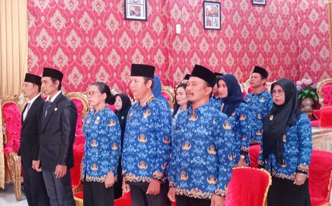 Isi Kekosongan, 14 Pejabat Pemkab Bengkulu Utara Dimutasi