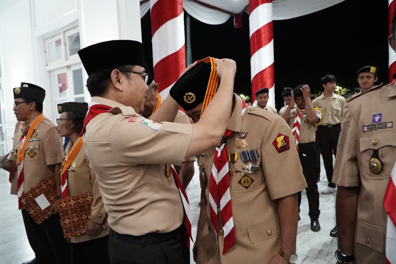Pramuka Bengkulu Diminta Mantapkan Komitmen Menuju Indonesia Emas 2045