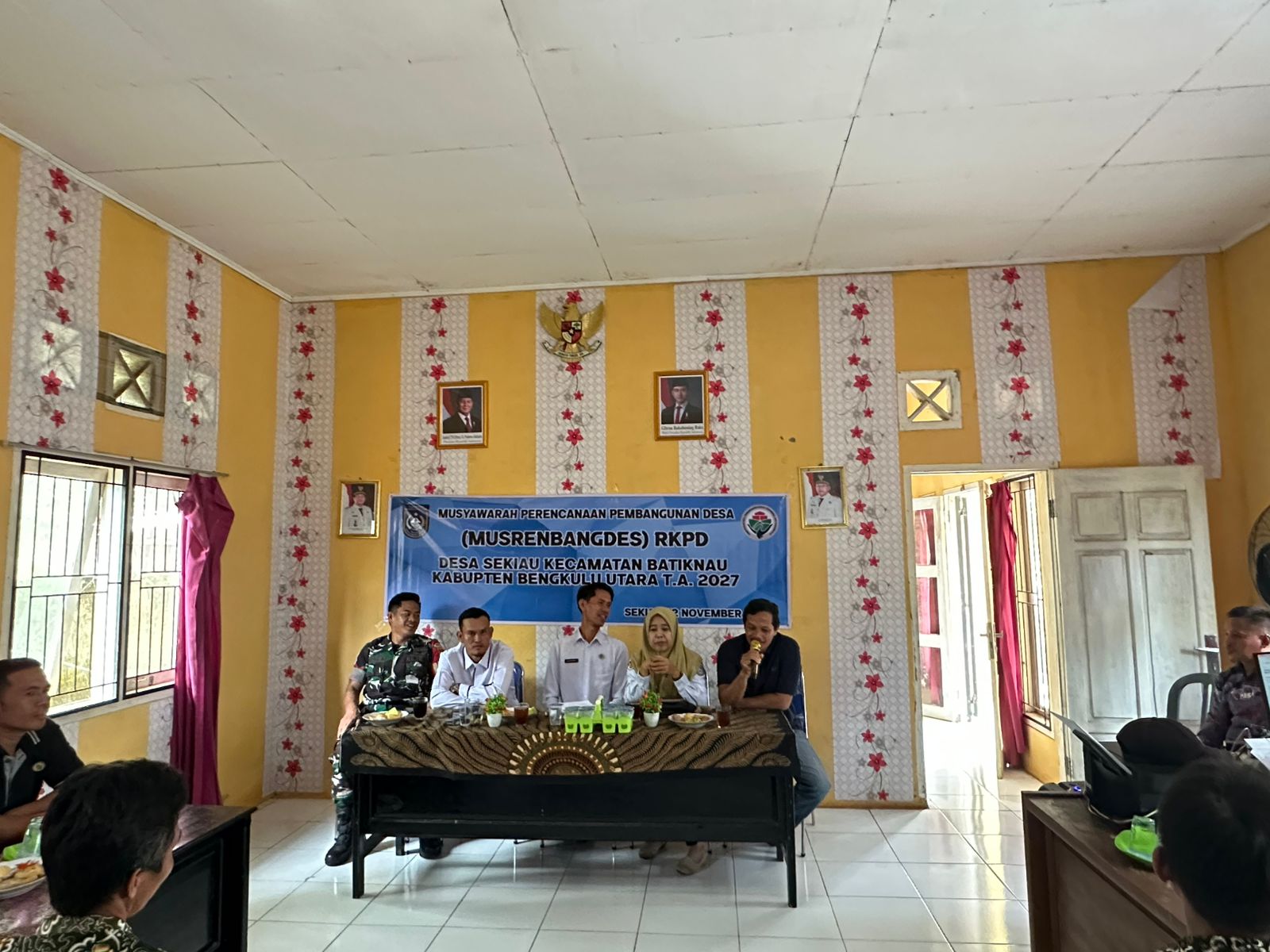 Matangkan Rencana Pembangunan, Masyarakat Desa Sekiau Ikuti Musrenbangdes 2027