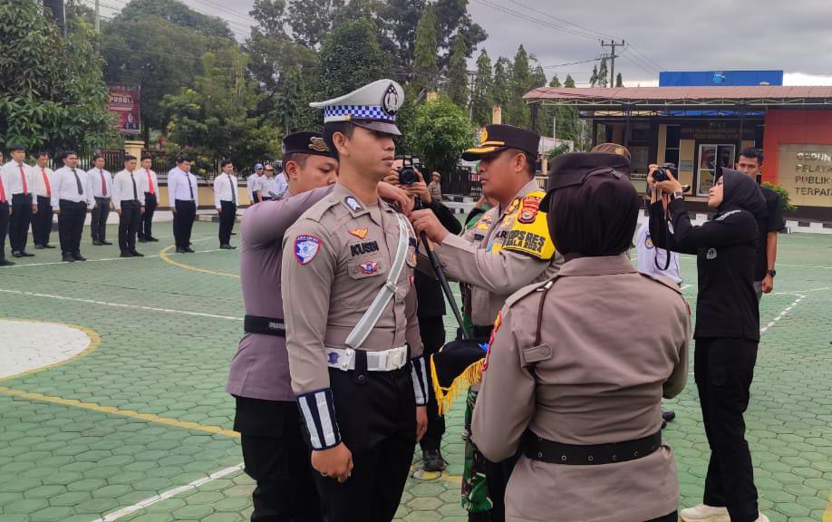 Polres Bengkulu Utara Gelar Apel Pasukan Operasi Zebra Nala 2024