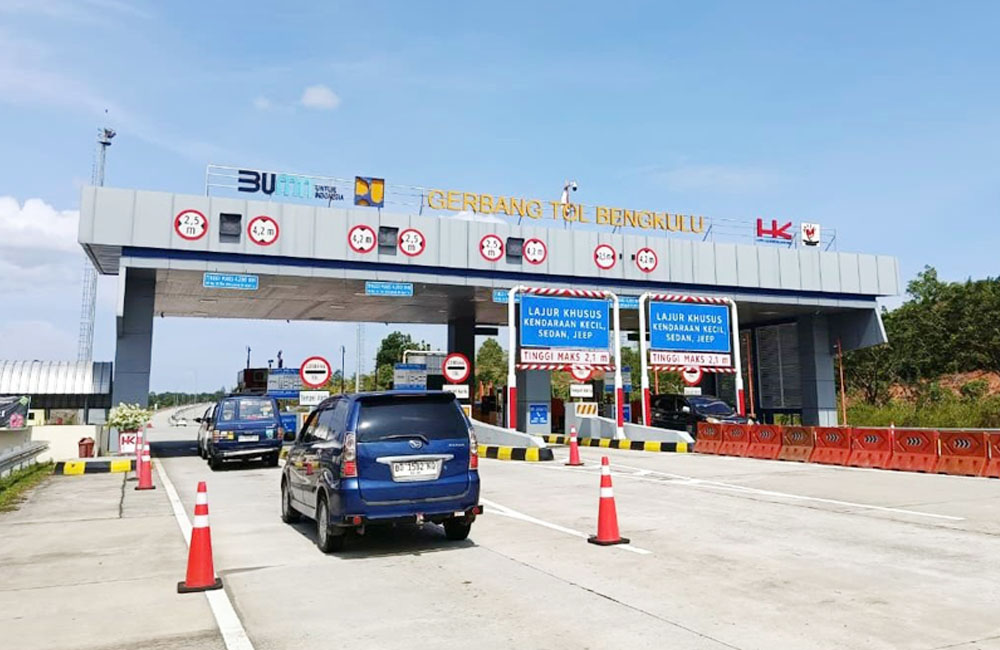 Mobilitas Masih Tinggi, TOL Bengtaba Catat Lonjakan 61,69 Persen