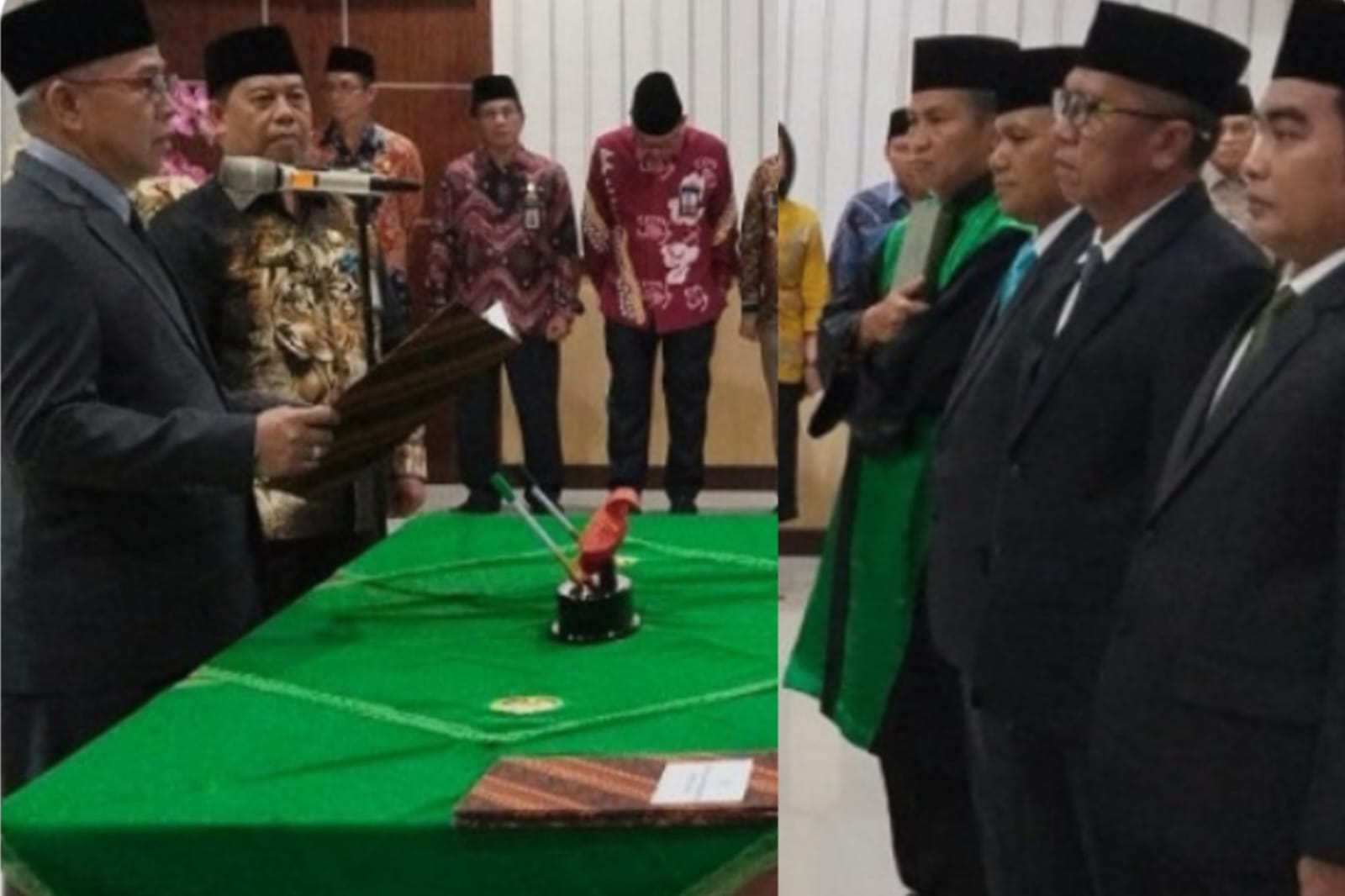 Promosi Jabatan, Sigit Susanto Jabat Kasubbag TU di Kemenag Bengkulu Utara 