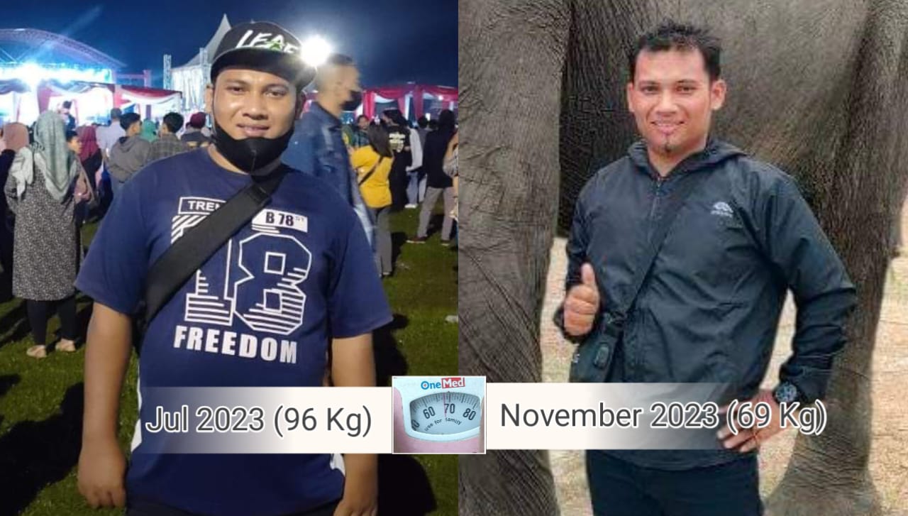 Pria Asal Bengkulu Ini Berhasil Turunkan 15 Kg dalam Sebulan, Caranya Mudah! Ia Hanya Makan Ini Setiap Harinya