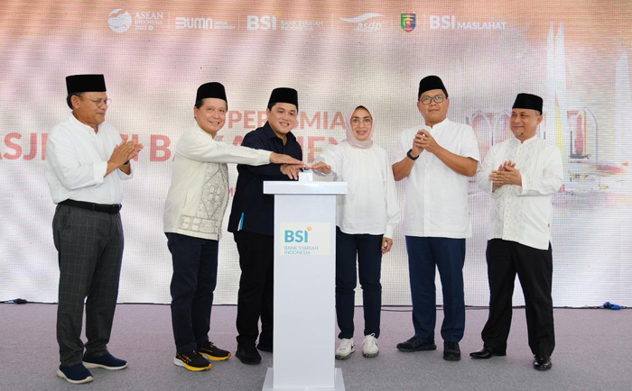 BSI Resmikan Masjid di Bakauheni, Perkuat Kontribusi untuk Pertumbuhan Ekonomi 