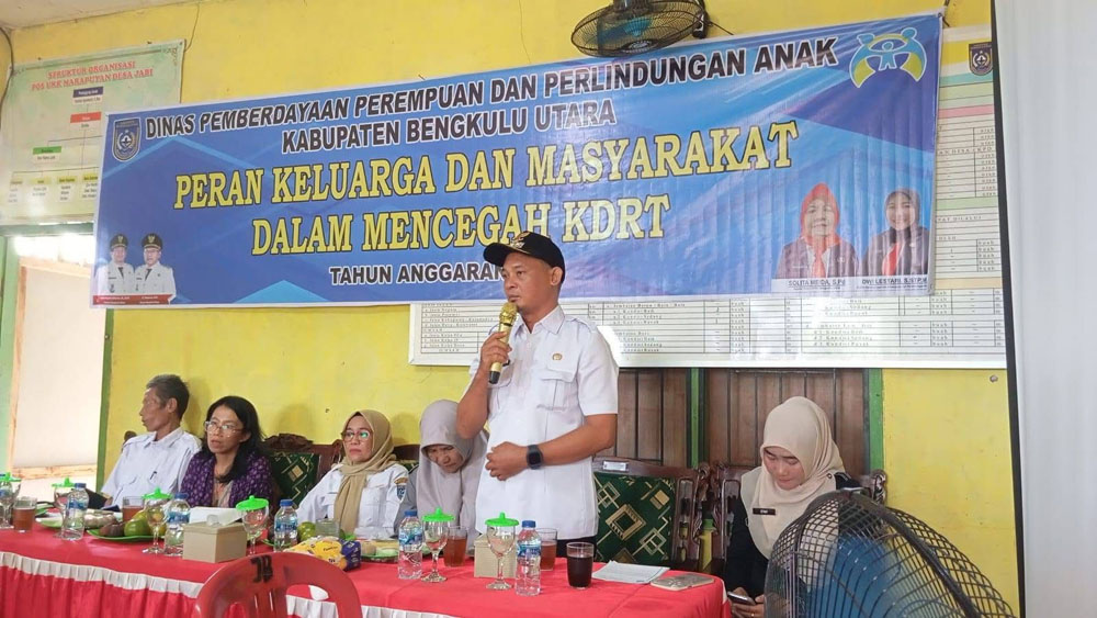Camat Tegaskan 'Perang' Melawan KDRT dan Kekerasan Se**ual, DPPA ke Napal Putih