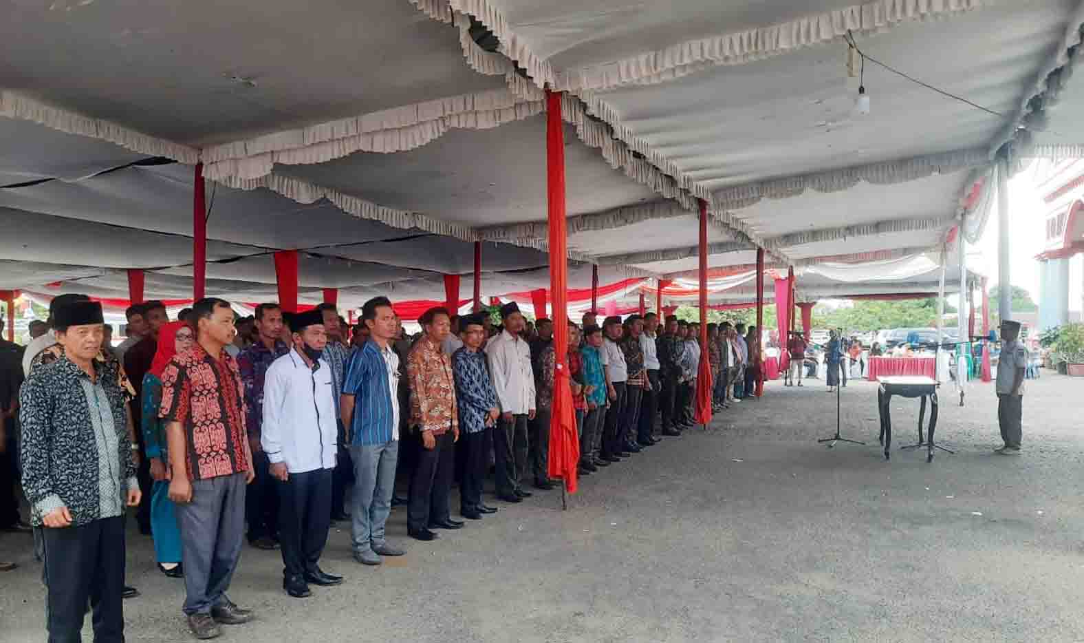 Gladi Resik Pelantikan, Satu Kades Tak Hadir