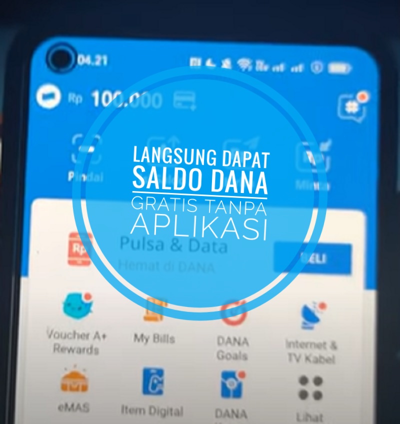 Tanpa Repot Download Aplikasi, Kamu Bisa Langsung Dapat Saldo Dana Gratis