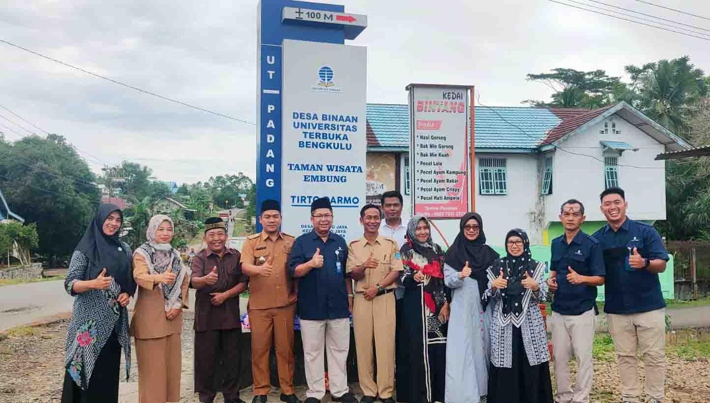 Universitas Terbuka (UT) Dukung Pengembangan Wisata Desa Padang Jaya