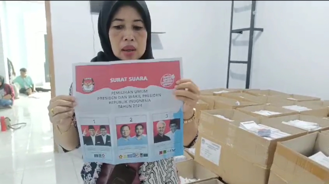 KPU Bengkulu Utara Temukan 20 Surat Suara Rusak