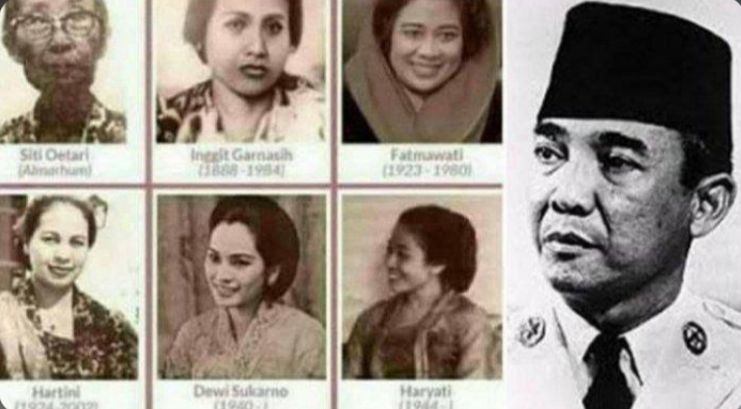 9 Nama Istri Soekarno Beserta Biografi Singkatnya, Mulai dari Gadis Seumur Jagung hingga Janda Anak 5