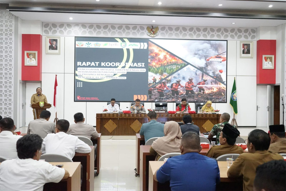 Antisipasi Karhutla, Pemprov Bengkulu Bentuk Tim Jaga Api