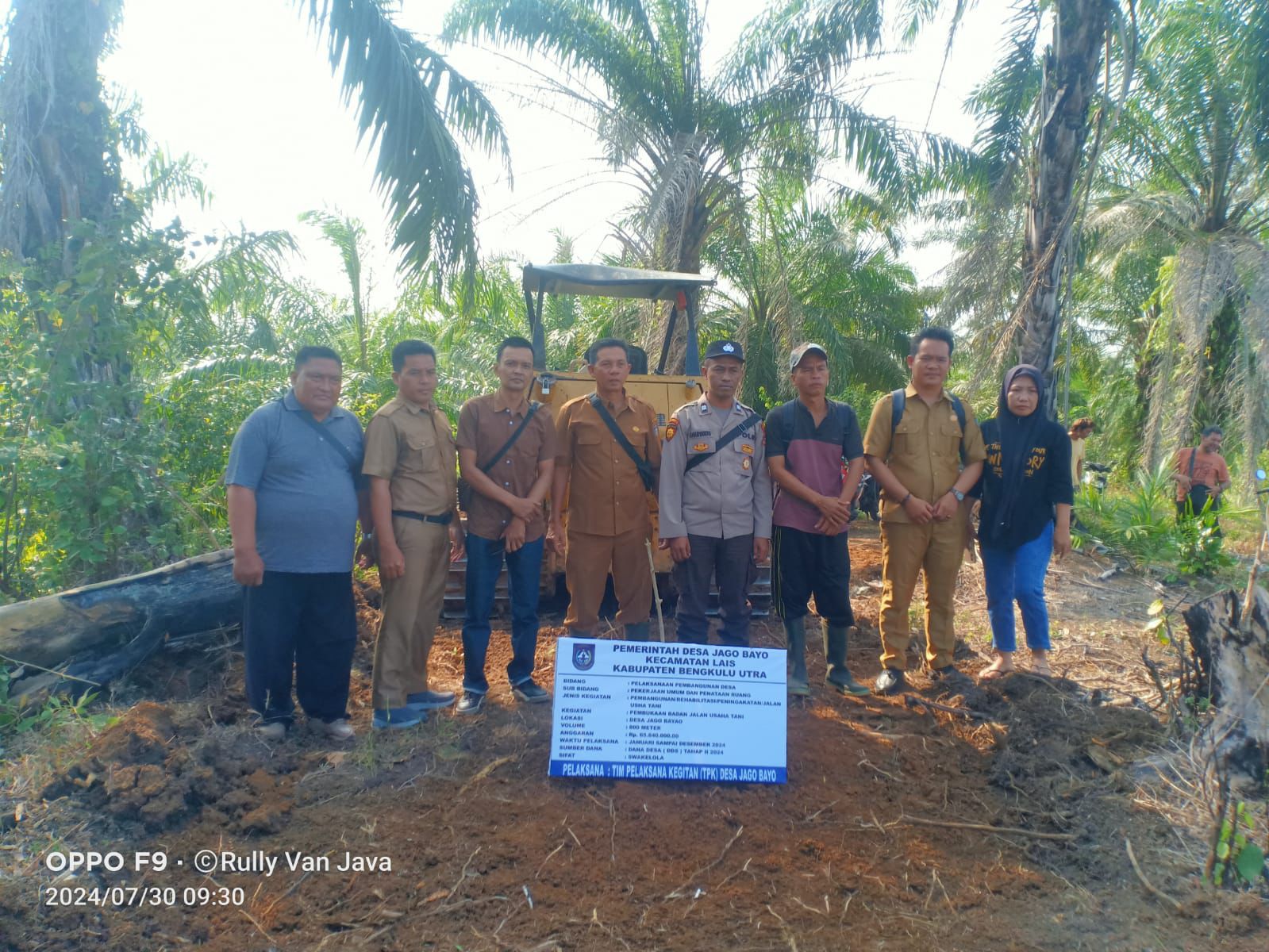 Gelar Titik Nol, Kades Jago Bayo Ajak Masyarakat Awasi Bersama