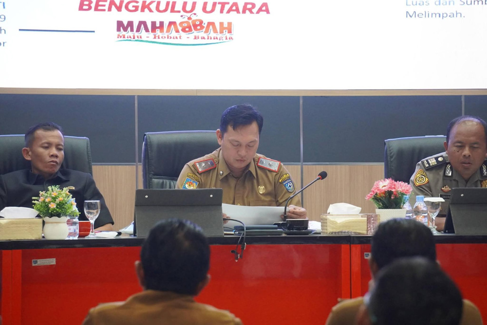 Rangkaian HUT Bengkulu Utara ke 67 Dibuka dengan Tabligh Akbar, Ditutup BerASA Run
