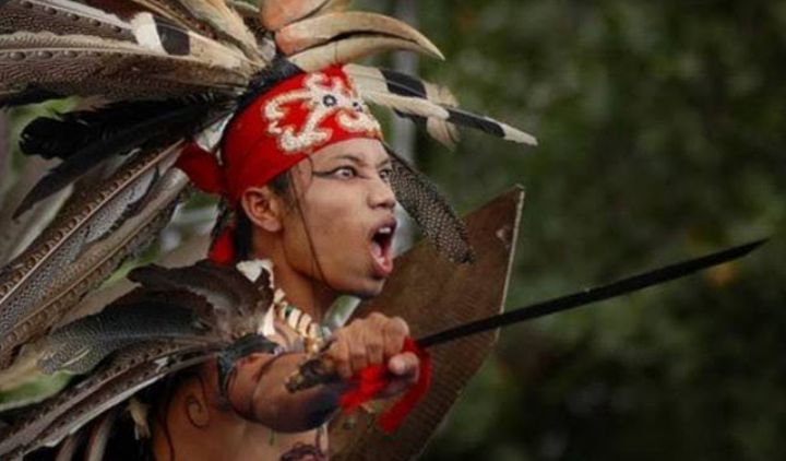 Kesaktian Pasukan Hantu Dayak, Bikin Belanda Kocar Kacir Hanya dengan Senjata Sumpit Beracun