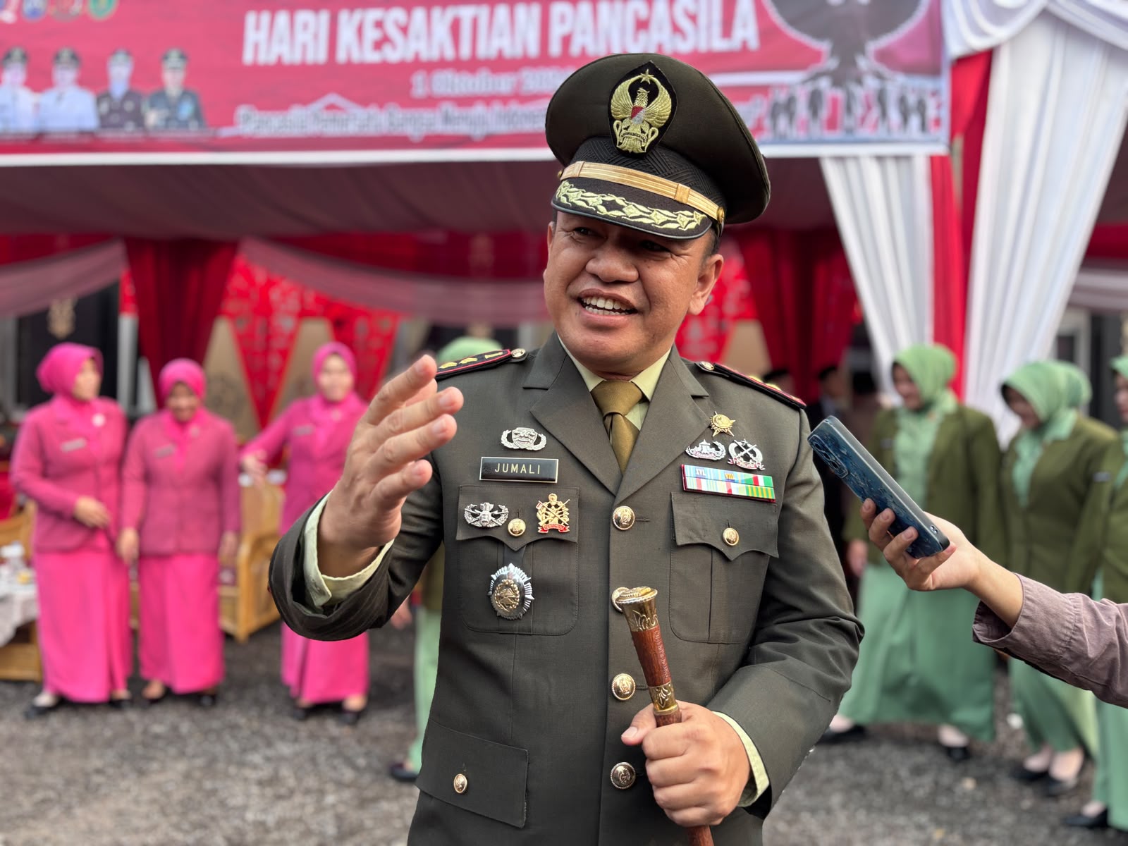 Upacara Hari Kesaktian Pancasila, Ini Pesan Dandim