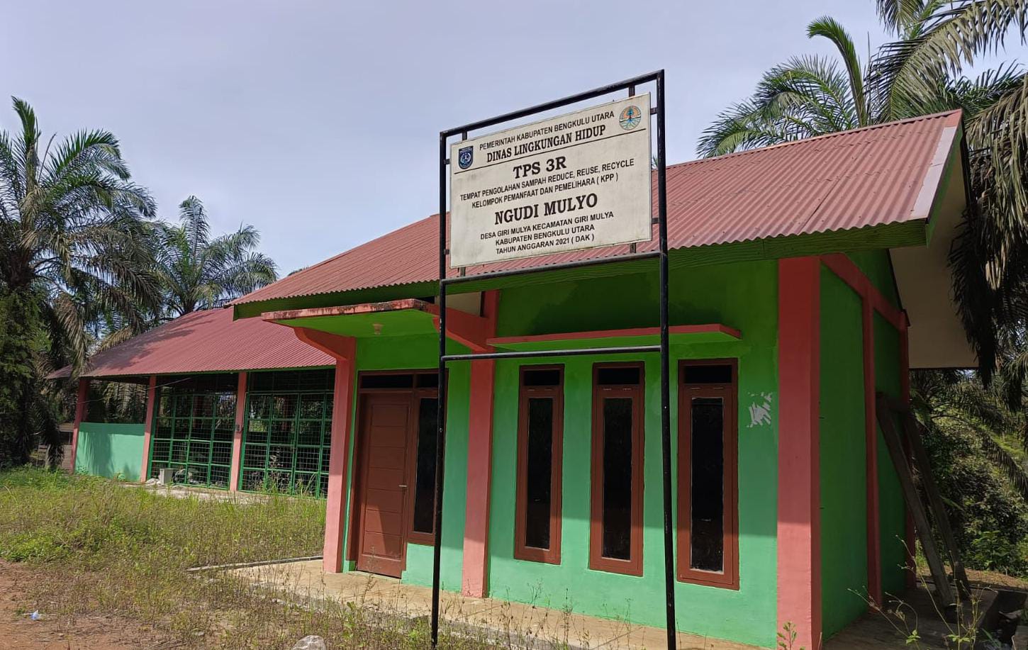 Bangunan TPS 3R Terbengkalai, Kades Giri Mulya Sebut KSM Sudah Melakukan Aktifitas 