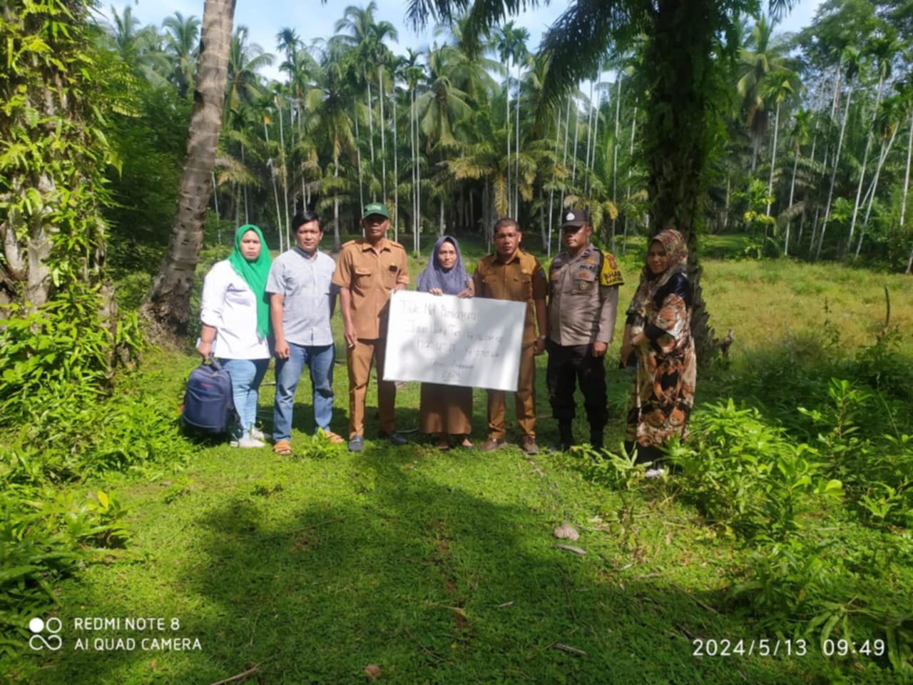 DD Tahap I, Pemdes Lubuk Tanjung Laksanakan Pekerjaan Fisik Buka JUT 600 Meter 