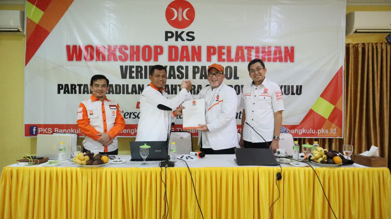 Verifikasi Internal, PKS Bengkulu Optimis Lolos Pemilu