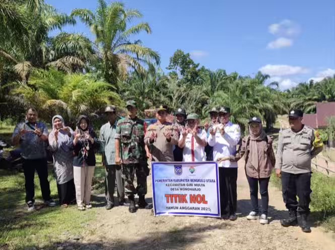 Titik Nol Pembangunan Corblok di Wono Harjo Lancar