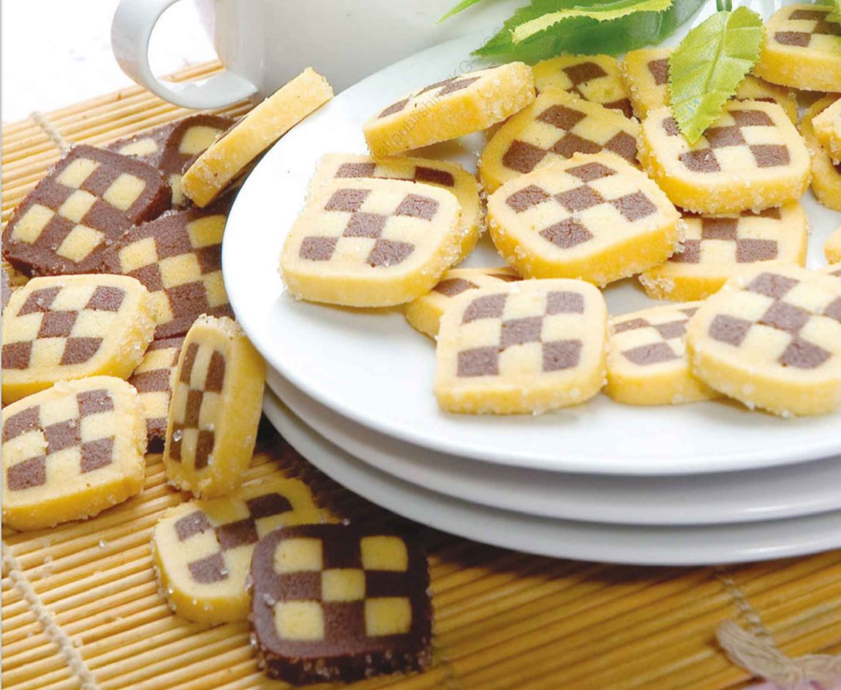 Resep Chess Cookies, Bentuknya Mirip Papan Catur, Enak dan Mudah Dibuat