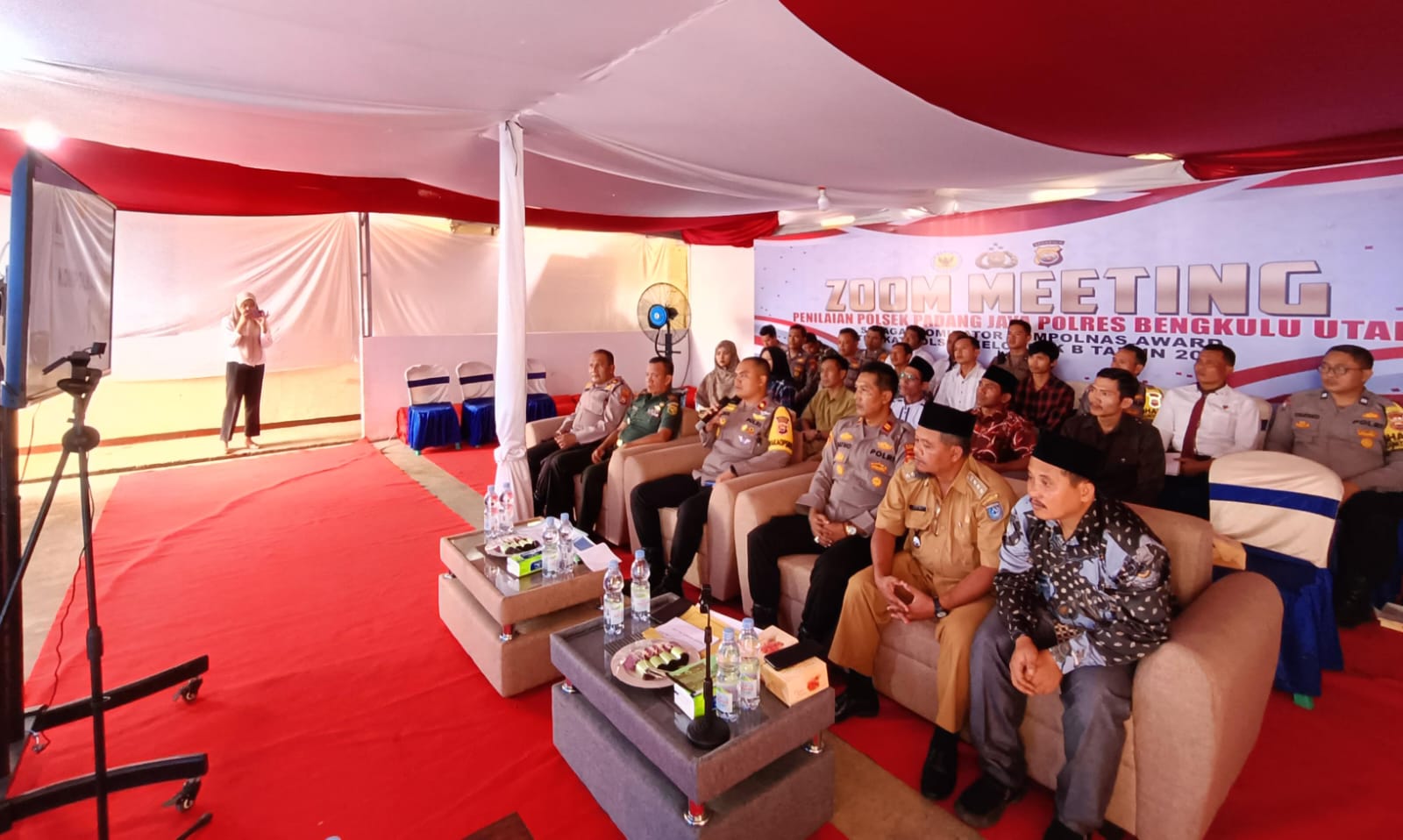 Dinilai Via Zoom Meeting, Polsek Padang Jaya Wakili Polda Bengkulu dalam Ajang Kompolnas Awards