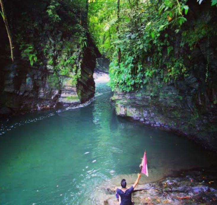 Pesona Lubuk Sepit Kancing, Wisata di Bengkulu Selatan yang Mirip dengan Green Canyon Pangandaran