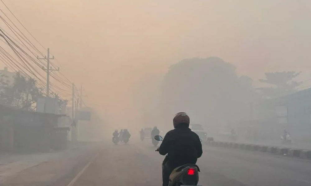 Kabut Asap Mulai Selimuti Bengkulu, Jarak Pandang Masih Aman