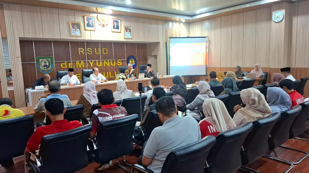 Rakor Dewas Dengan Direksi RSMY Bengkulu, Soroti 4 Poin Ini