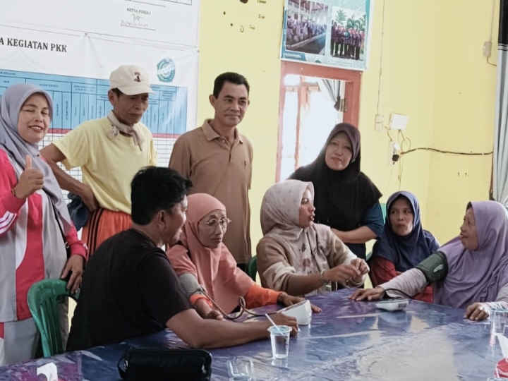 Kelurahan Banda Ratu Hidupkan Semangat Lansia Lewat Senam dan Cek Kesehatan Gratis