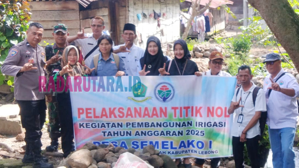 Bangun Irigasi dari Dana Desa, Pemdes Semelako I Ingin Tingkatkan Hasil Pertanian