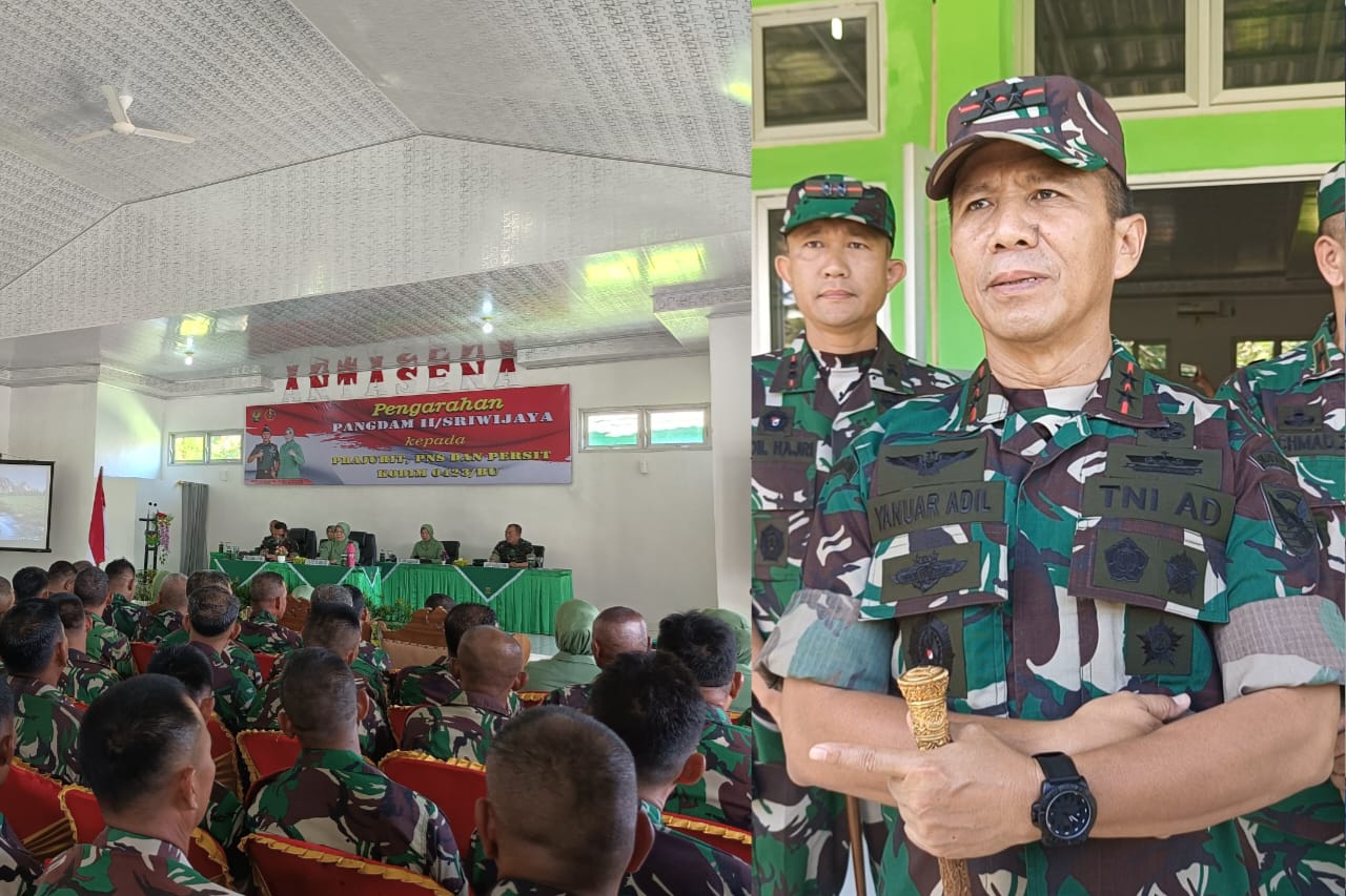 Kunker ke Bengkulu Utara, Panglima Kodam II Sriwijaya Jamin Netralitas Prajurit TNI di Pemilu 2024