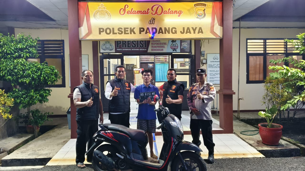Kabur ke Rejang Lebong, Pelaku Curanmor di Padang Jaya Berhasil Diringkus Polisi 