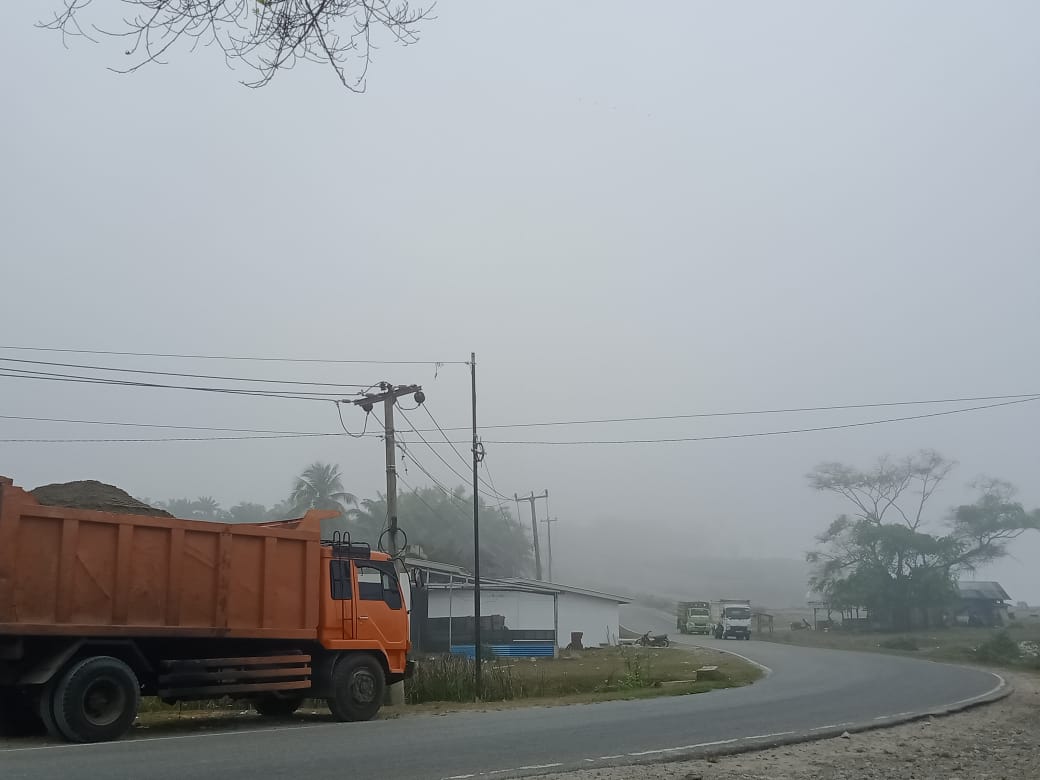 Kabut Tebal di Putri Hijau Halangi Jarak Pandang dan Sebabkan Nelayan Gagal Melaut