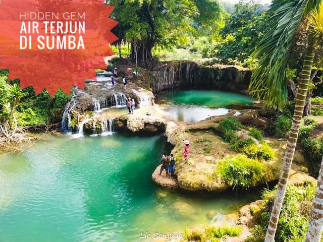 Hidden Gem, Air Terjun Tengah Sawah Ternyata ada di Sumba