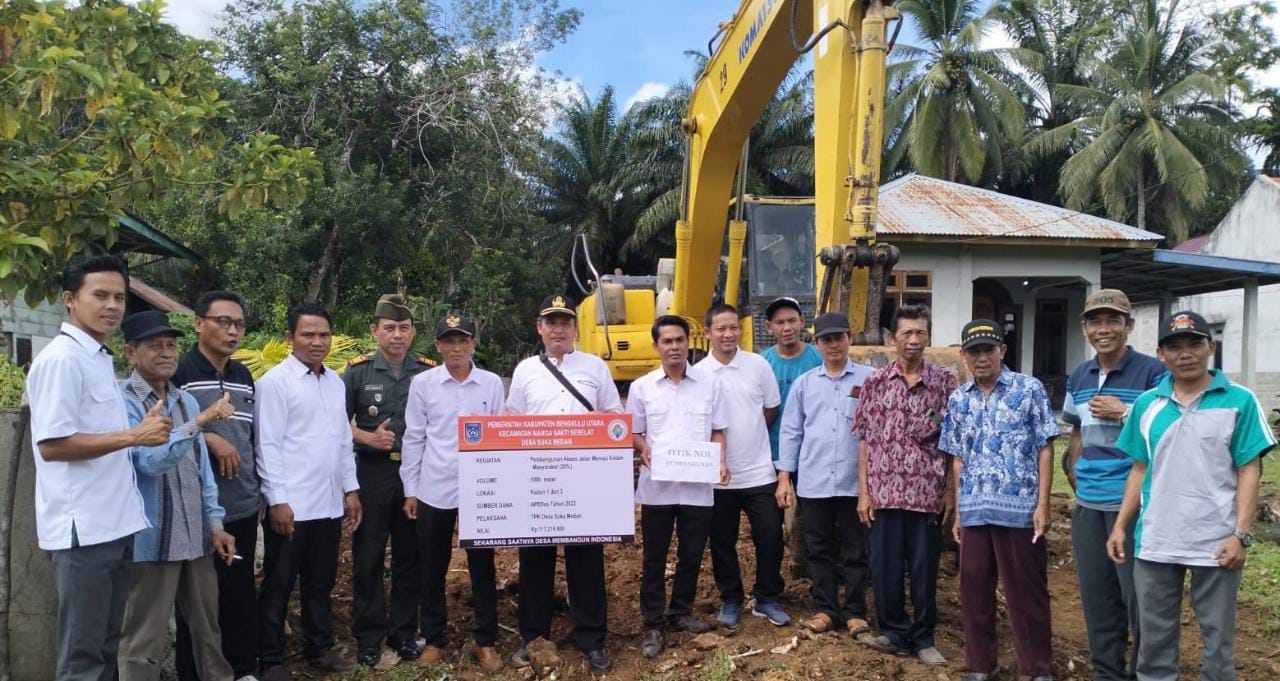 Pemdes Suka Medan Geber Realisasi Dana Desa, Pembangunan Fisik, Ketahanan Pangan hingga Stunting Jadi Lokus